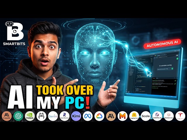 I Built an AI That Controls My Entire PC 🤯 | SmartBits Autonomous AI Agent #smartbits #aiagents #llm