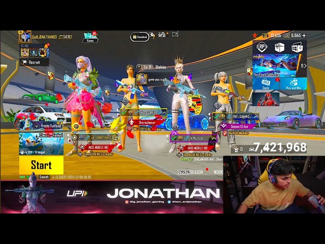 🔥 72  Kills 4.1 New Update 😱 | Jonathan New Best Aggressive Gameplay & Clutches | Jonathan Gaming 🔥