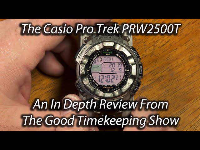 ProTrek PRW-2500T-7 In Depth Review