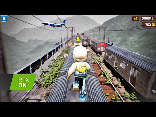 Subway Surfers but RTX ON