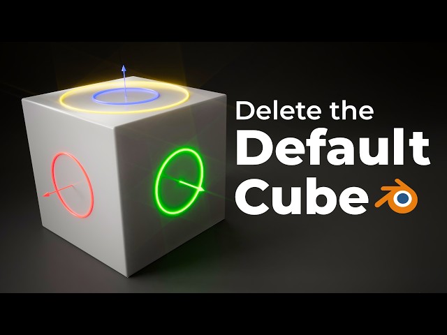 Delete the Default Cube – Make Blender's Cube Parametric (Like C4D)