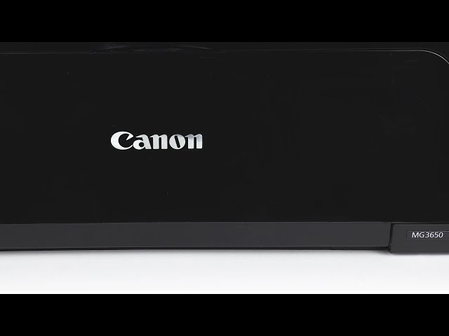 PIXMA MG3600 Series (MG3640 or MG3650) Wireless Setup - WPS Connection Method