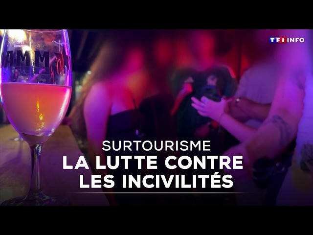 The fight against incivility linked to overtourism｜TF1 INFO