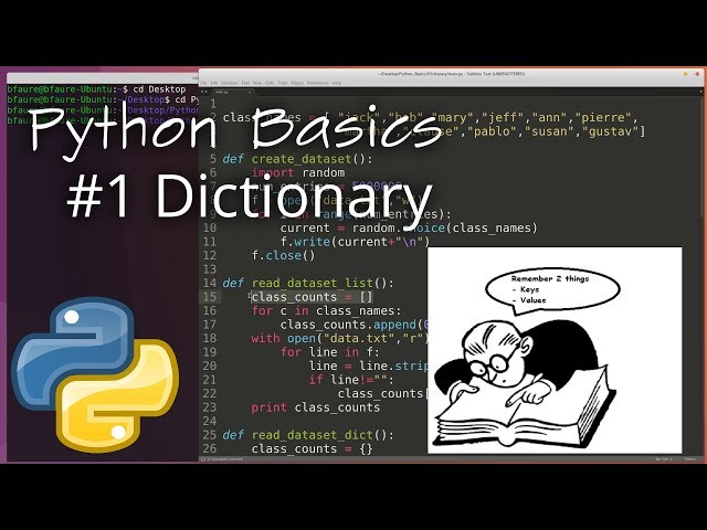 Python Data Structures #1: Dictionary Object