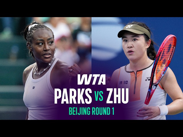 Alycia Parks vs. Lin Zhu | 2026 Beijing Round 1 | WTA Match Highlights