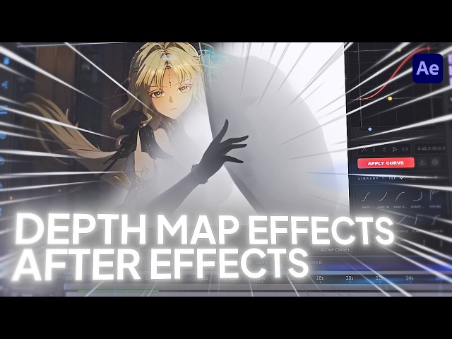 Fastest Way to Create Depth Map Effect in After Effects | After Effects Tutorial