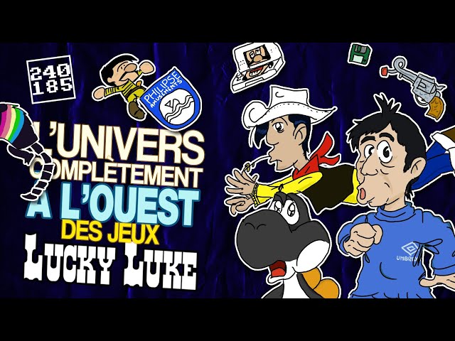 L’Univers COMPLÈTEMENT À L’OUEST des jeux LUCKY LUKE | 240-185