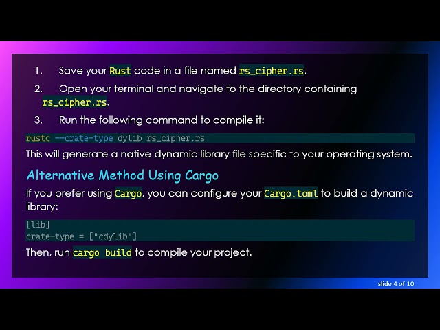 How to Run a Rust Function in a Python Program