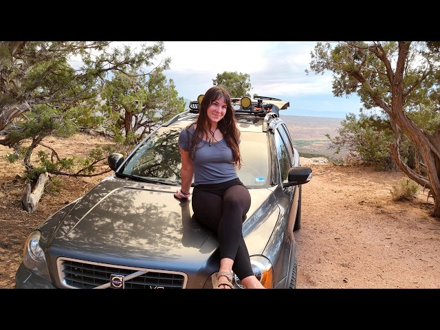 Car Camping in the Rocky Mountains After Facing Engine Problems