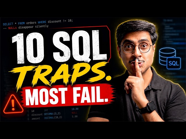SQL Interview Questions and Answers: 10 Traps Most Candidates FAIL