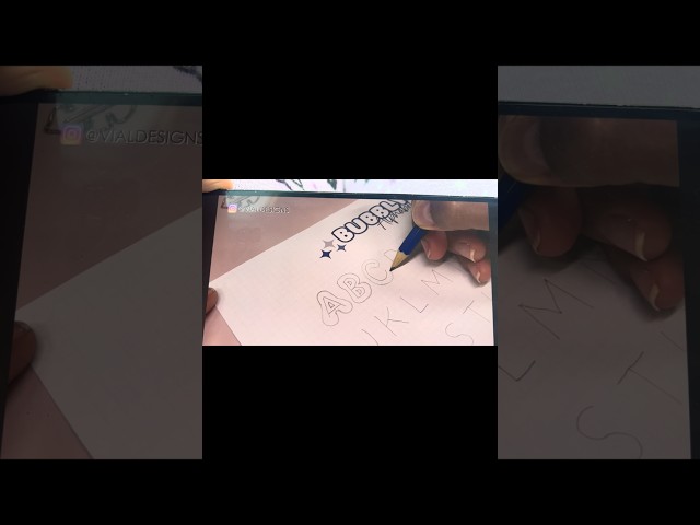 Not exactly 🤔 #writing #drawing #bubbleletters #pencil #pencilart