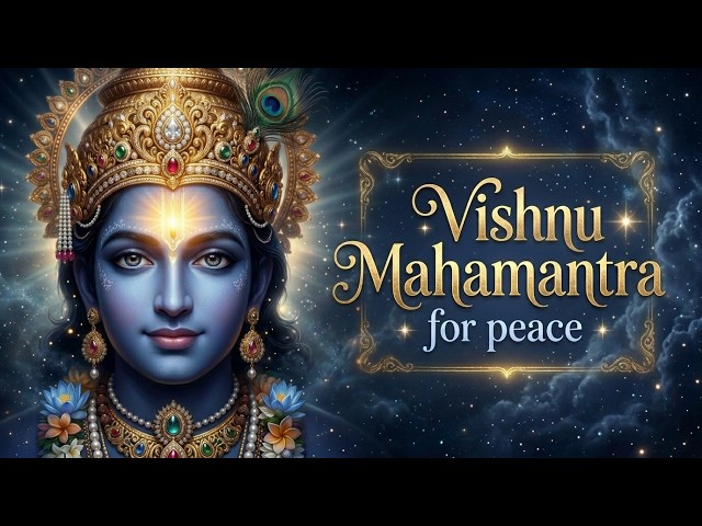 Powerful Vishnu Mahamantra for Peace & Protection | विष्णु महामंत्र 2 घंटे (Daily Jaap)