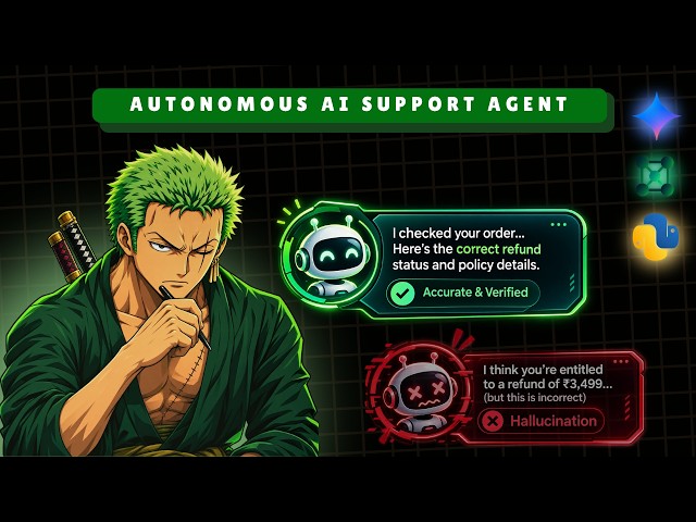 I Built an Autonomous AI Support Agent that FINALLY Prevents Hallucinations & Bad Refunds! 🚀