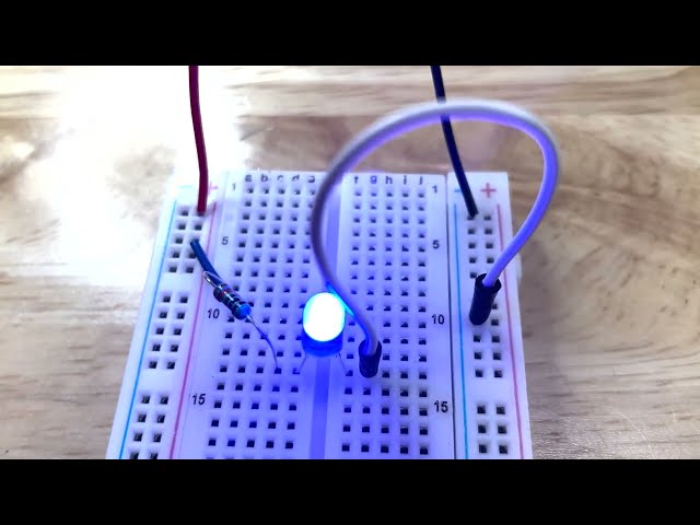 Build Your First Breadboard Circuit | Beginner Electronics Tutorial