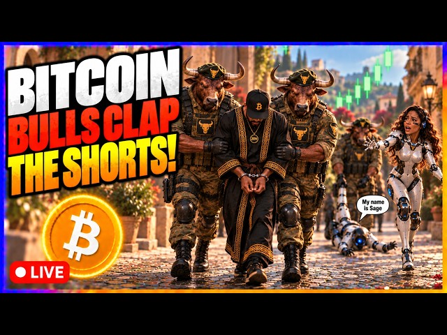 Bitcoin Bulls Clap the Shorts! Live Trading  & TA