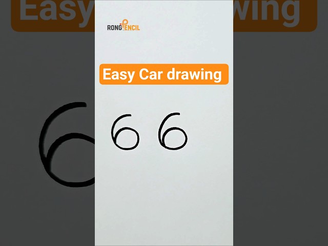 How to draw car | Car drawing easy | Easy car drawing | #car #drawing #shorts