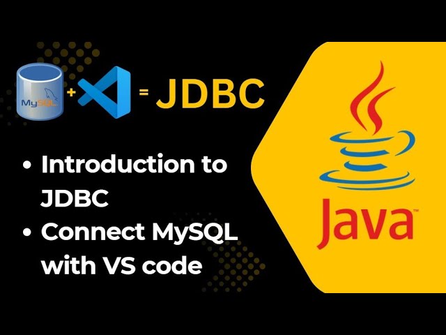 JDBC Introduction 🚀| Connect MySQL with Java in VS Code | 2026