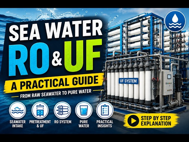 Sea water RO UF -  A practical Guide