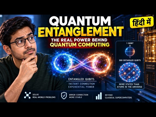 Quantum Entanglement: The Core Engine of Quantum Computing | Hindi