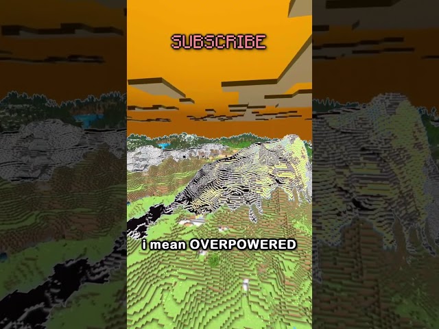 Bedrock Render Distance Is Overpowered.