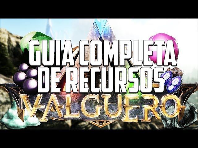 *GUIA COMPLETA DE RECURSOS* DEL NUEVO MAPA VALGUERO | Ark: Survival Evolved | PlayiNkZ