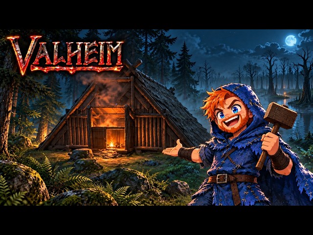 Building A Base On The Edge Of The Swamp | Valheim 1.0 Part 8