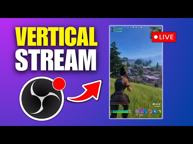 How To Vertical Live Stream On OBS Studio (Quick Guide)