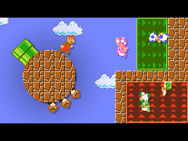 What If Super Mario Maker 3 Had Mario Galaxy Physics?
