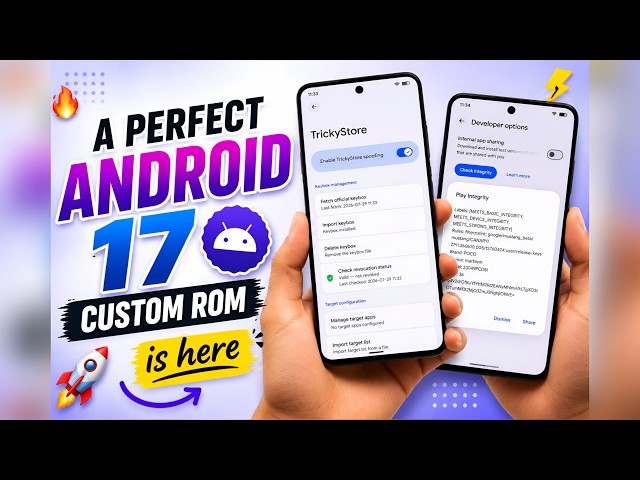 🚀 A Perfect Android 17 Custom ROM is here!