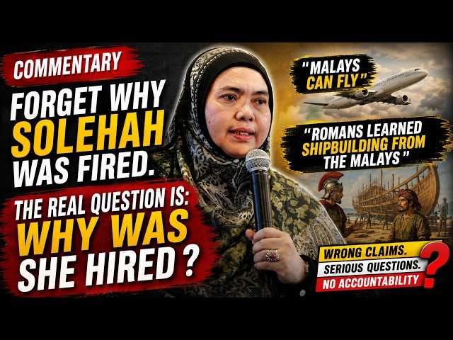 COMMENTARY | Forget Why Solehah Was Fired. The Real Question Is: Why Was She Hired?
