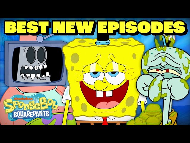 Best of NEW SpongeBob Episodes! (Part 3) | 1 Hour Compilation | SpongeBob