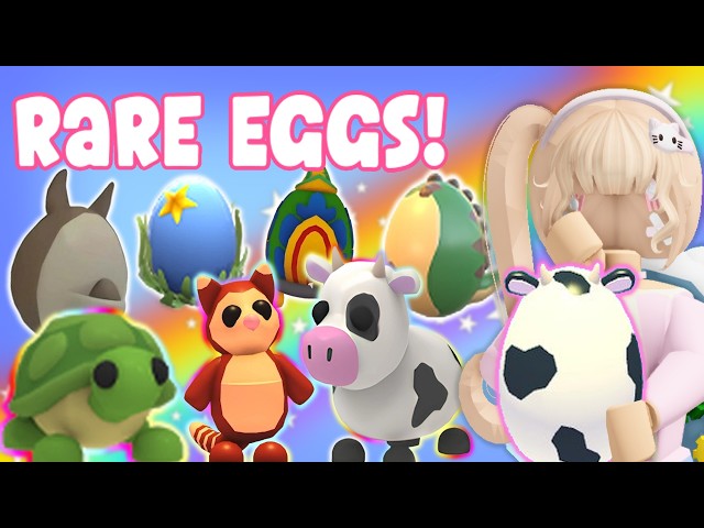 Hatching RARE Old Eggs Part 2! | Adopt Me Roblox | Riivv3r
