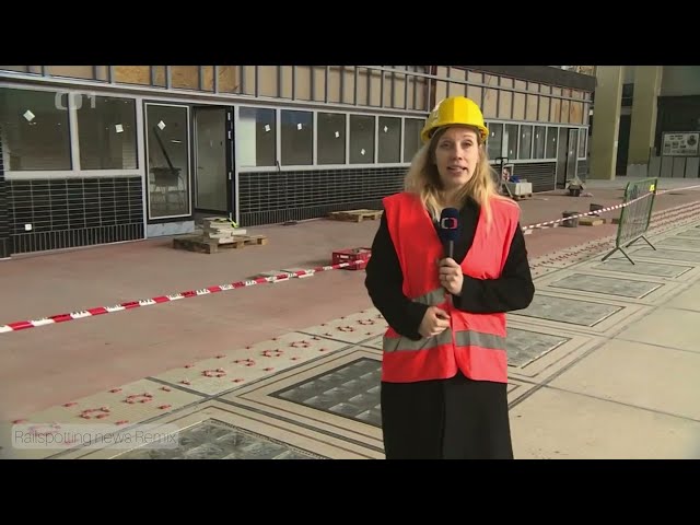Hala pardubického nádraží bez lešení