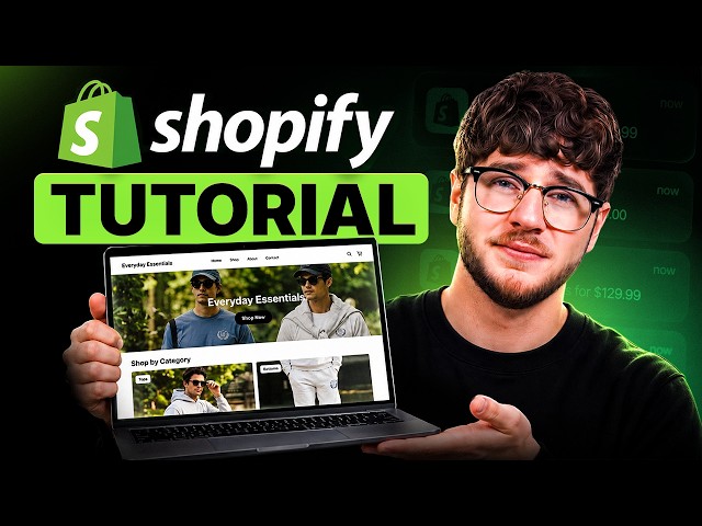Shopify Tutorial for Beginners 2026 - Full Store Setup Guide (Step-by-Step)
