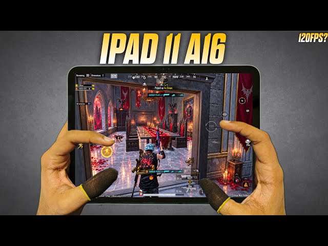 iPad 11 A16 SMOOTH + EXTREME BGMI Graphics Test 🔥| PUBG Mobile Gaming 2026 | New 4.6 Update Test 😮