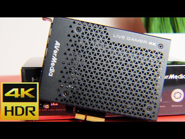 HDR CAPTURE MADE EASY - AVerMedia Live Gamer 4K Review (GC573)