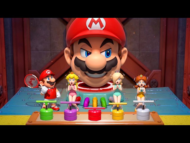 Mario Party Superstars - Mario Vs Team Peach, Daisy & Rosalina | Ultimate Minigame Showdown