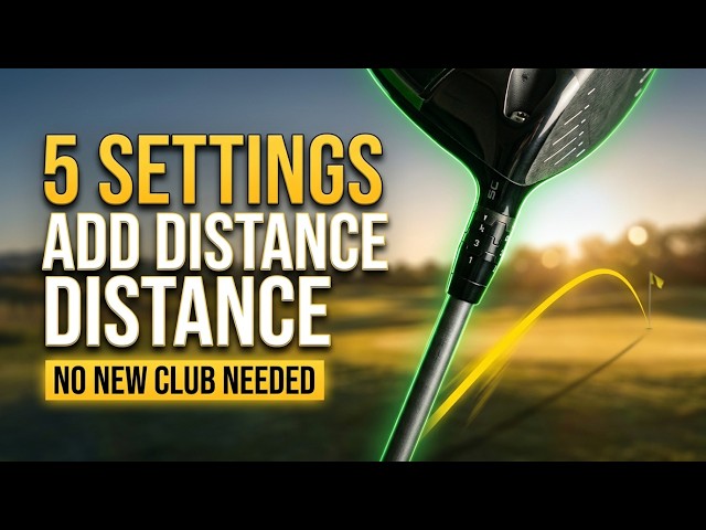 5 Driver Settings That Add Distance Without a New Club
