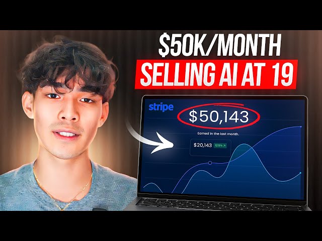 $50,134/month selling Ai at 19 (just copy me)