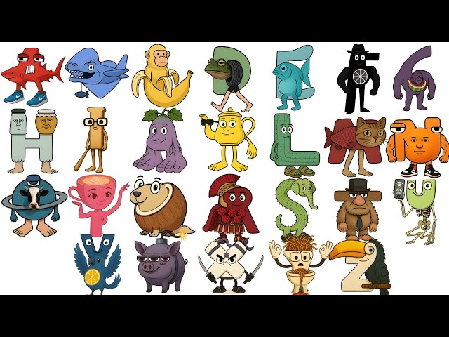 ALPHABET LORE A-Z but different version  - ALPHABET LORE ANIMATION MEME - abcdefghijklmnopqrstuvwxyz