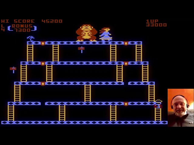 Atari 8bit - V2 - Donkey Kong (1983)