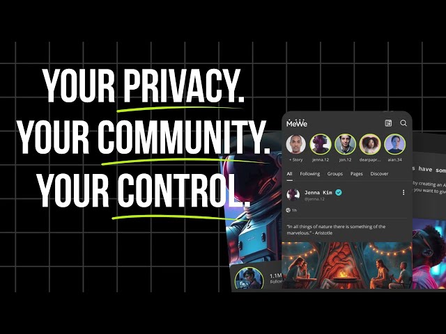 Welcome to MeWe - The Privacy First Social Network