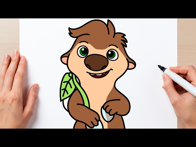 CÓMO DIBUJAR A OLLIE | COMO POR MAGIA