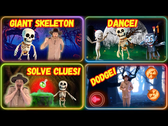 We're Going on a Giant Skeleton Hunt 🧛‍♂️💀 Spooky Adventure with Explorer Riley