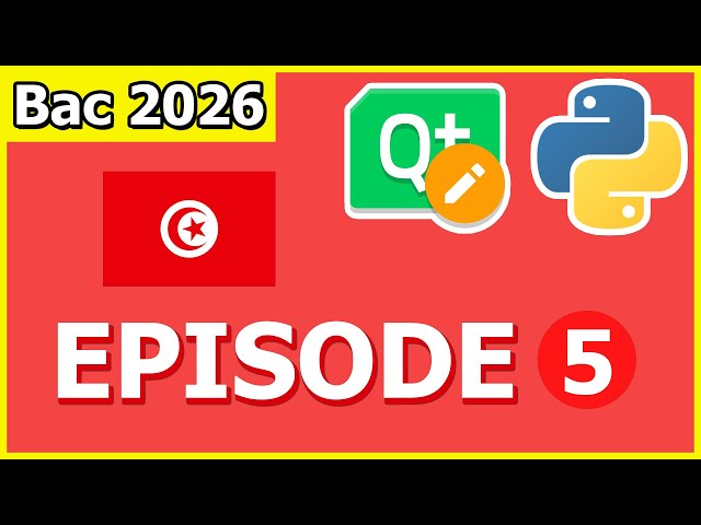 Bac 2026 Pratique Informatique – Correction Épreuve 1 avec Qt Designer & Python