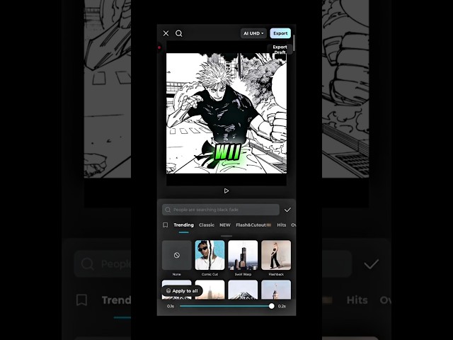 TUTORIAL ON SPIN TRANSITION #capcut #capcuttutorial #capcutpioneer
