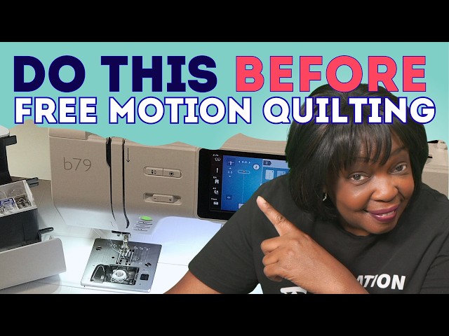 bernette 79 Maintenance: What to Check Before Free Motion Quilting