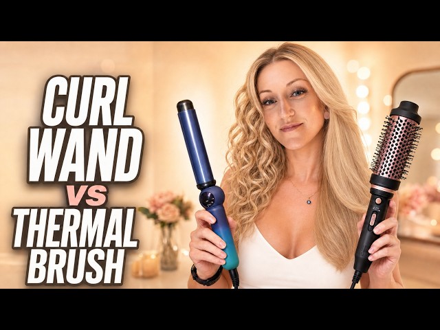 Wavytalk Thermal Brush vs Bed Head Curl Wand | Honest Review