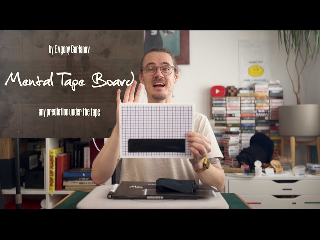 Mental Tape Board by Evgeny Gorlanov Review (EXCELLENT Mentalism prop)