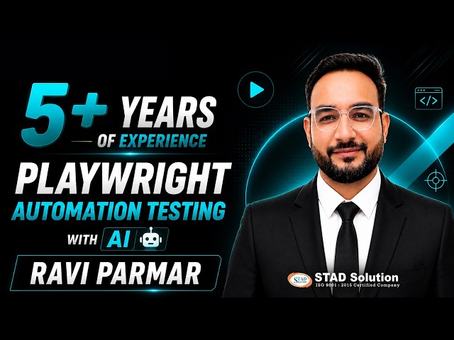 Ravi Parmar's Software Testing Course Review | STAD Solution Student Testimonial